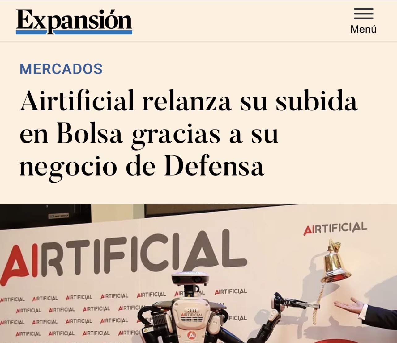 Esto es lo que debería estar ocurriendo !!!
Estos titulares y no esta mierda de manipulación…