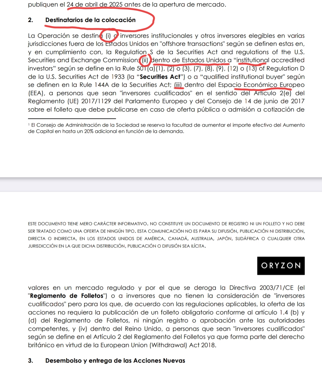 LORENZOS3 .
Para que no vuelvas a decir de nuevo burradas , ya te dije una vez que no leíste bien , ya te lo dije...pero sigues erreequeerrree ...
Lee todo!! No solo el apartado (i)...tienes que leer tb lo que dice el (ii)...y el ( iii)
Que es lo que dice el (ii)???
Es que es que
...