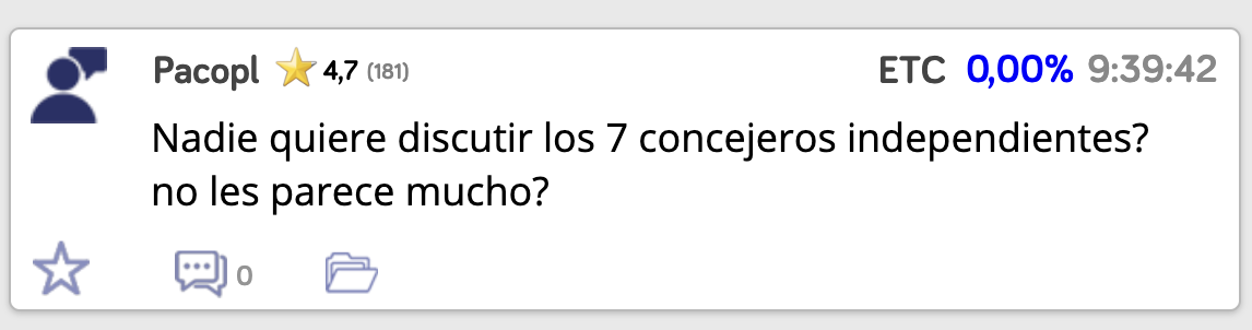 7 Concejeros