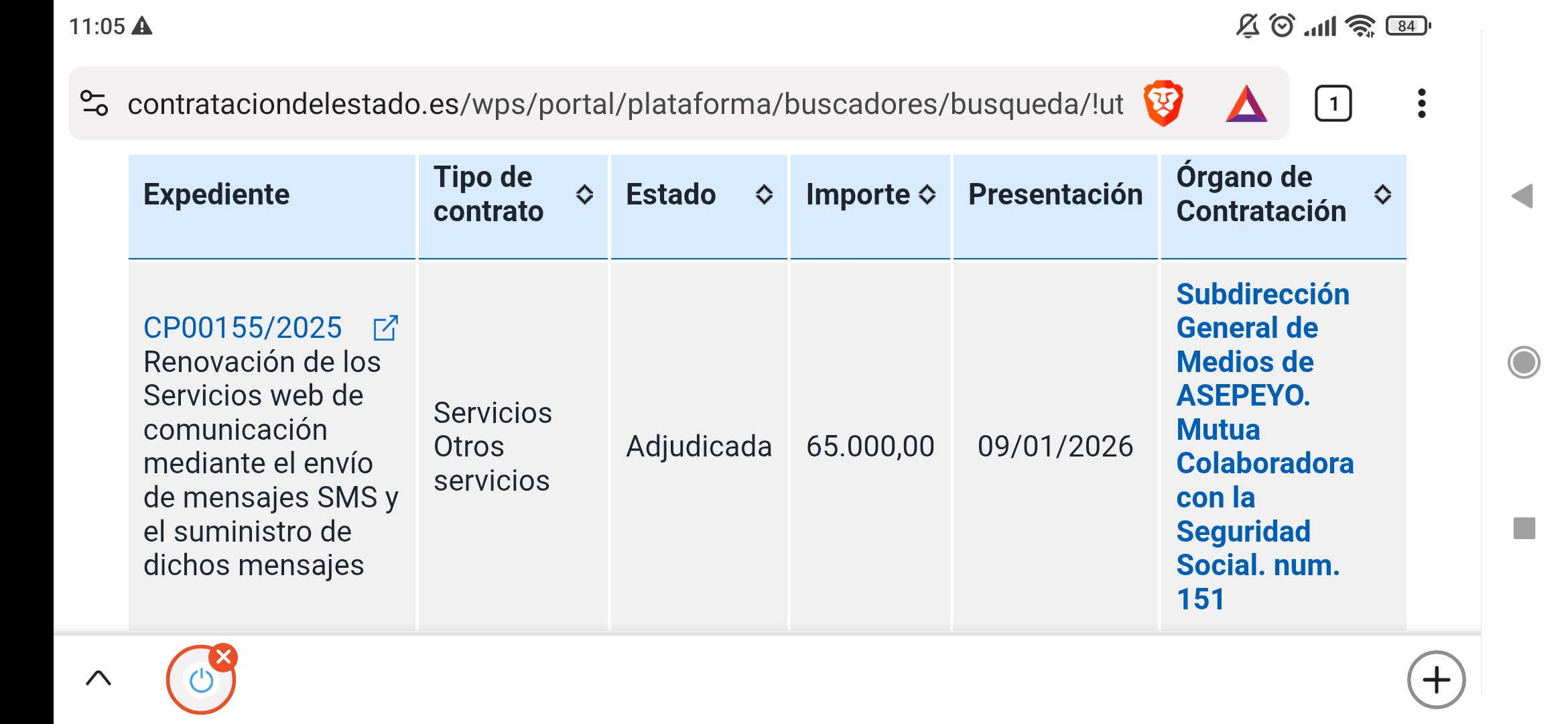 grafico de la accion Lleidanetworks