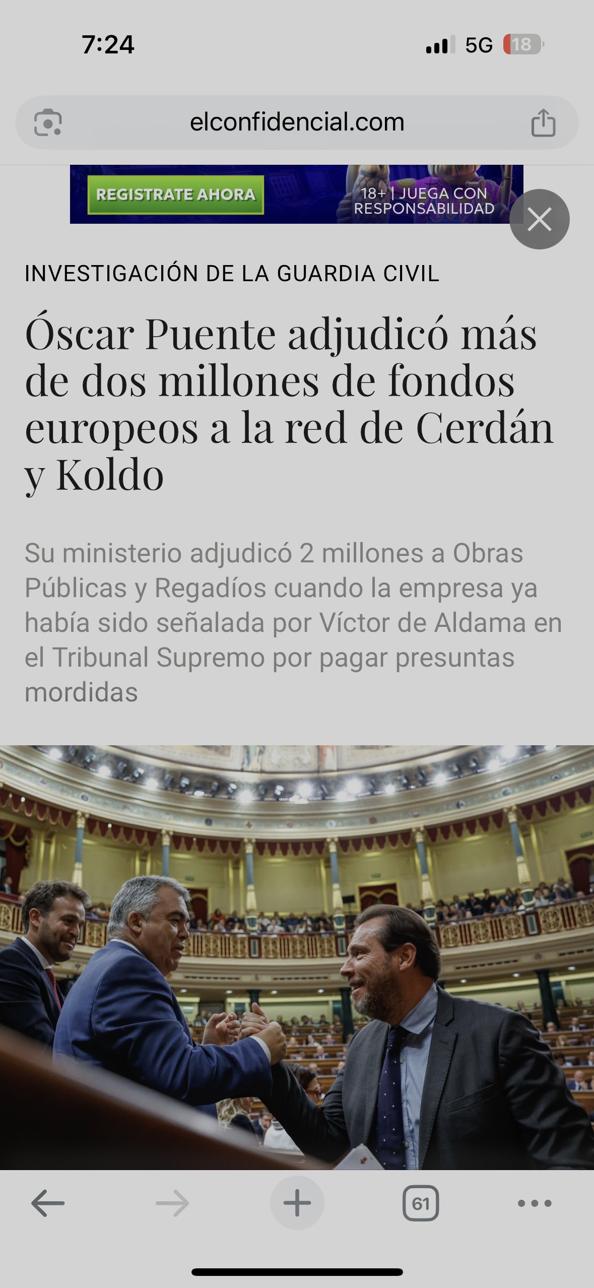 Oscar Puente. Creo que ya no falta ninguno. Van a caer TODOS.
Vamos a elecciones