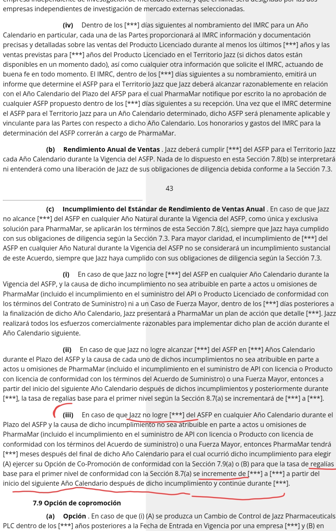 Me ref pej a eso que marqué en rojo
Pero tb hay otros rollos...
Es decir que pudieron subir y bastante los royaltis