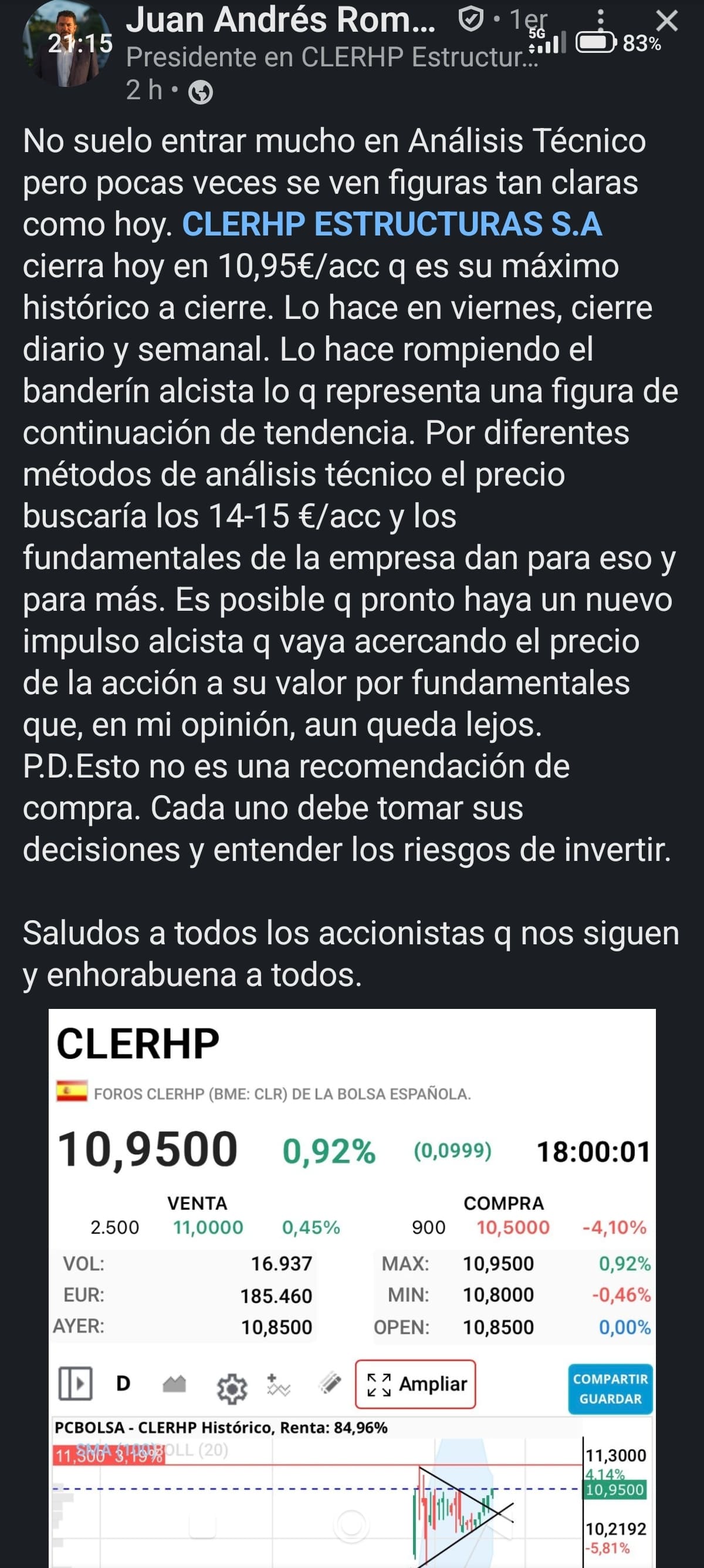14-15€ no estaría mal para este verano