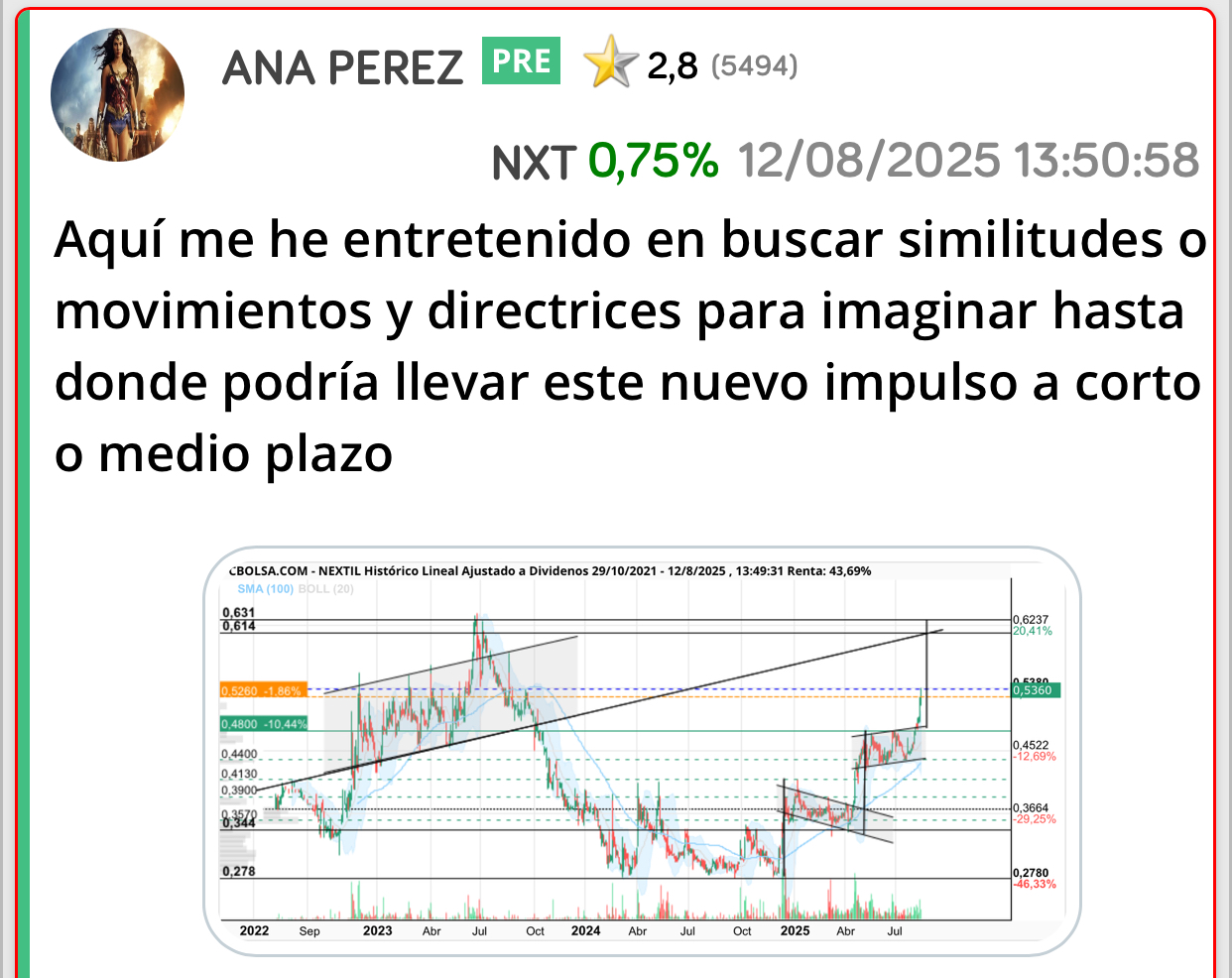 Perdón fue en 2023
Pues como pasa el tiempo de rápido …