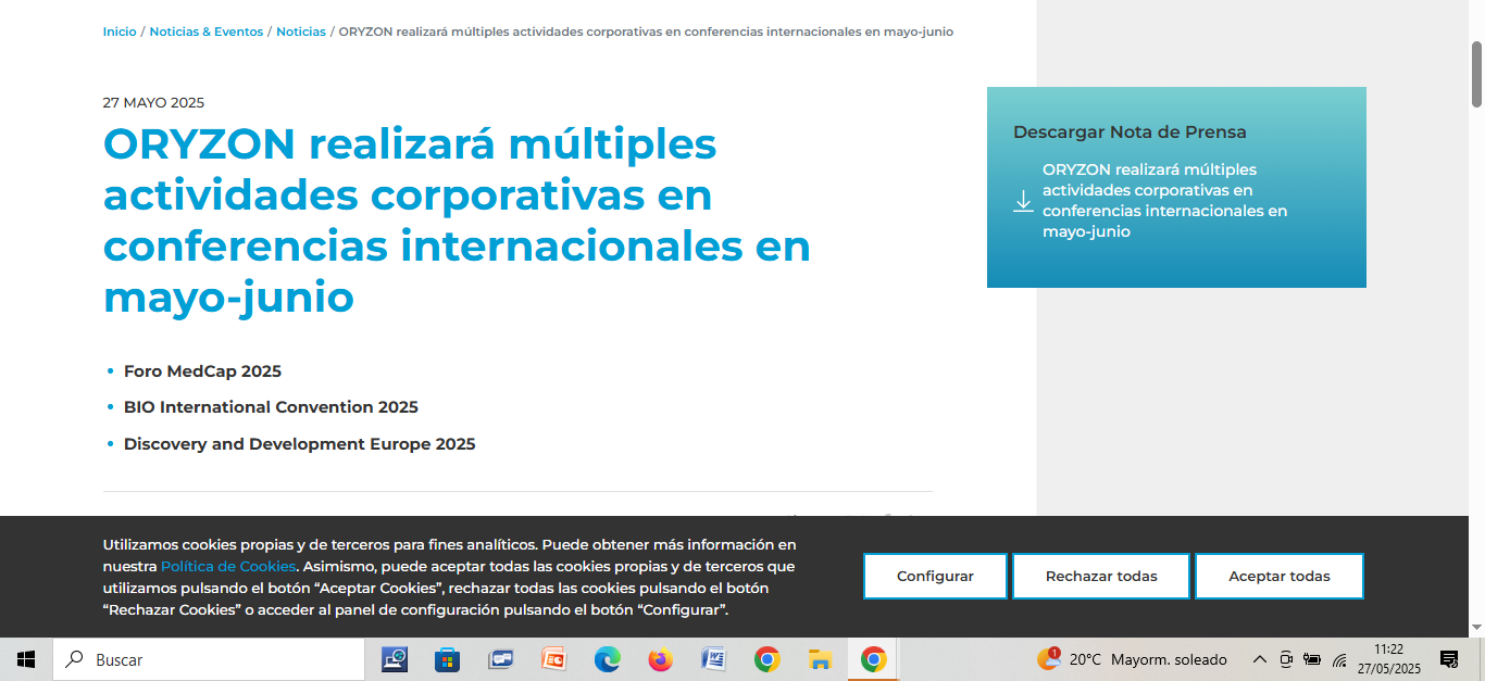 La podéis descargar.