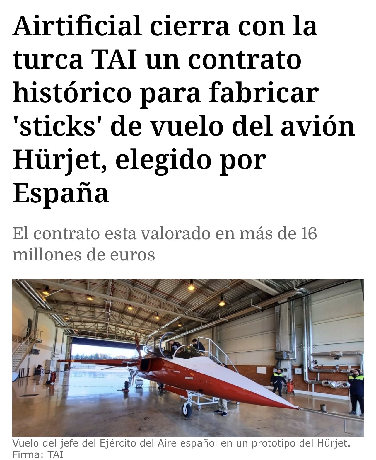En defensa ya tiene su lugar aunque tampoco lo ha querido valorar este mercado.
Por cierto, ahora es la cumbre de la OTAN en Turquía…
Cuantas cotizadas trabajan para TAI ?
Turkish Aeroespace Industries