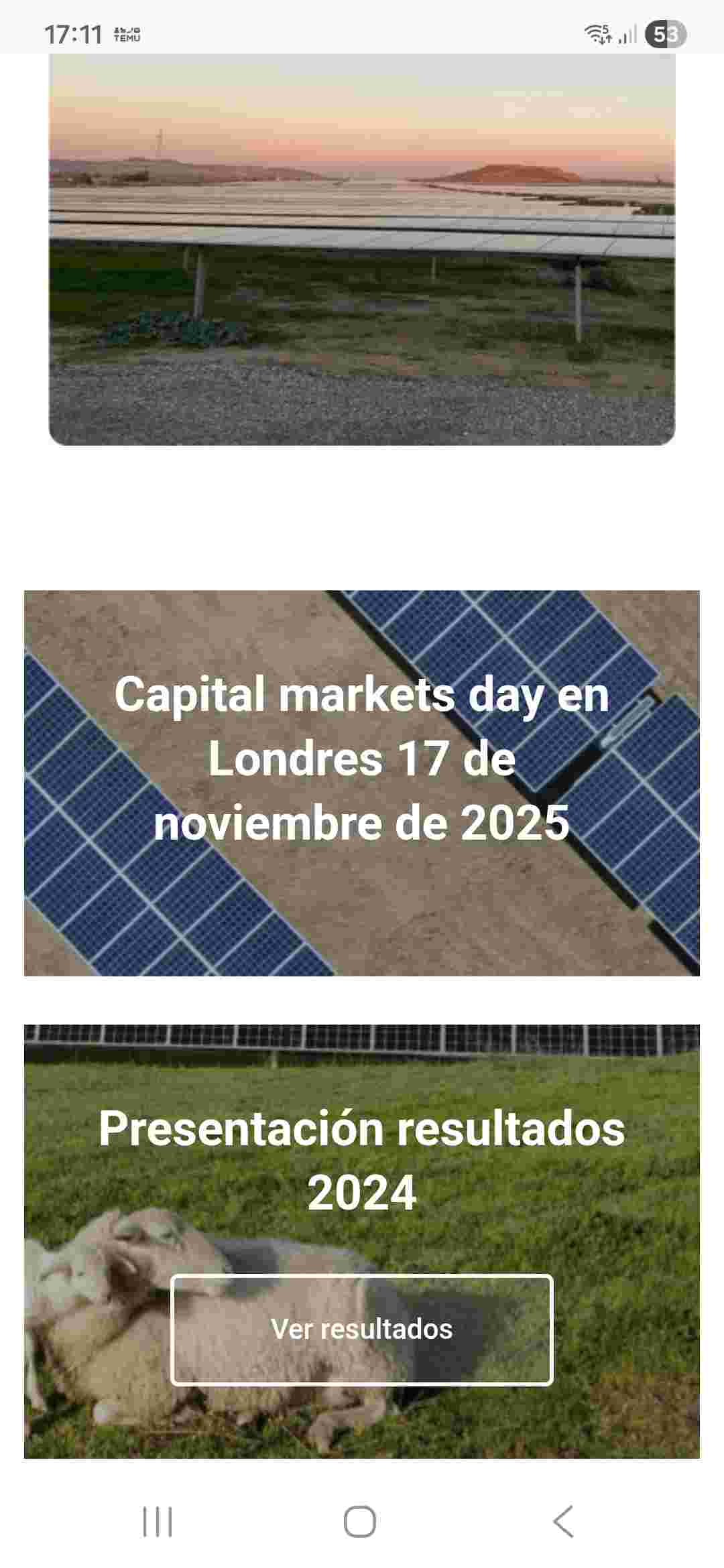 A las diez.