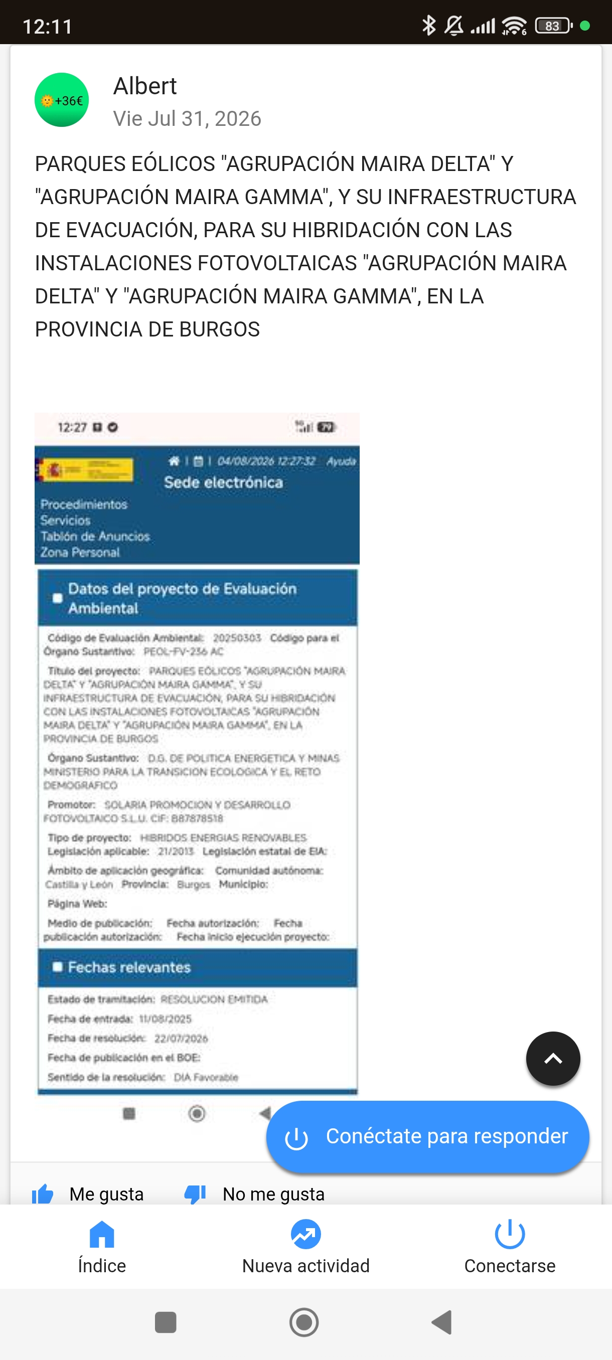 Esto me refería