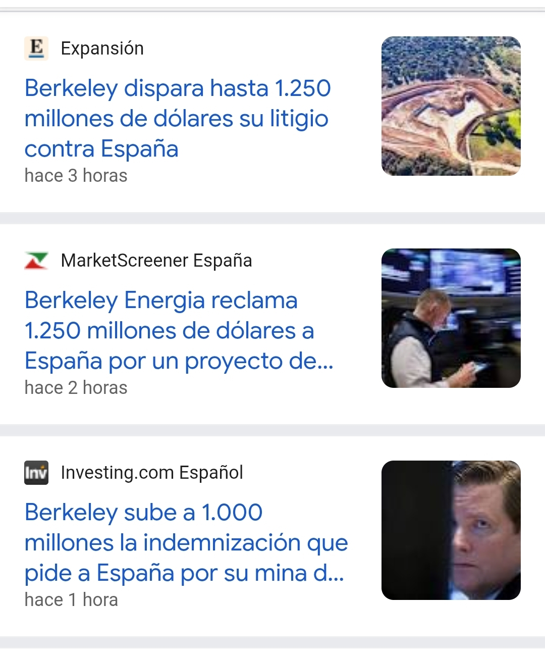 La noticia sigue corriendo como un reguero...