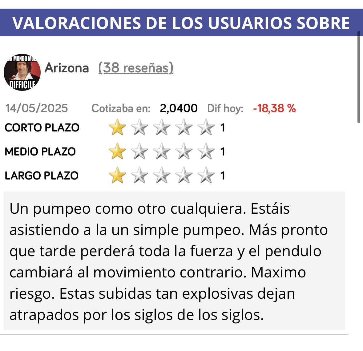 La importancia de saber lo que hay que hacer cuando corresponde.