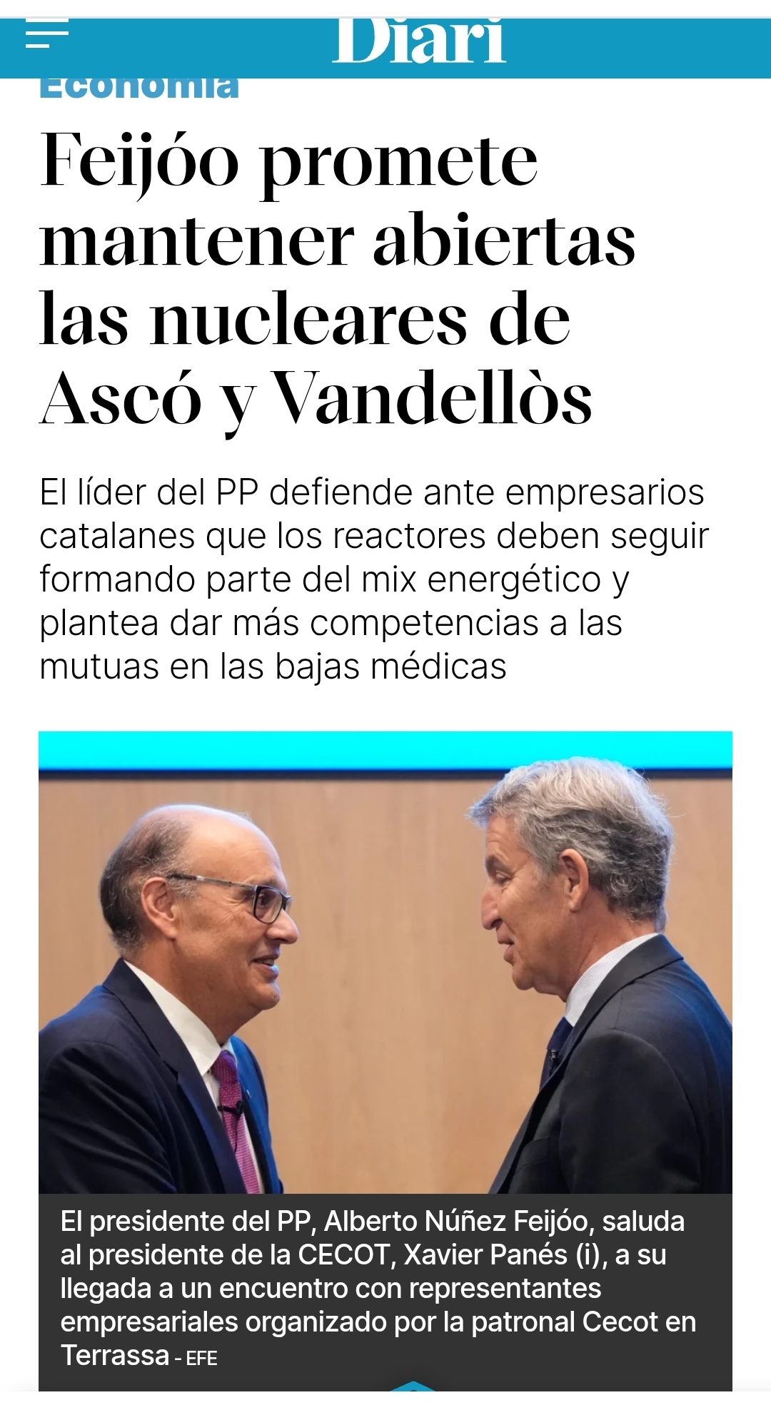 Buenos días.