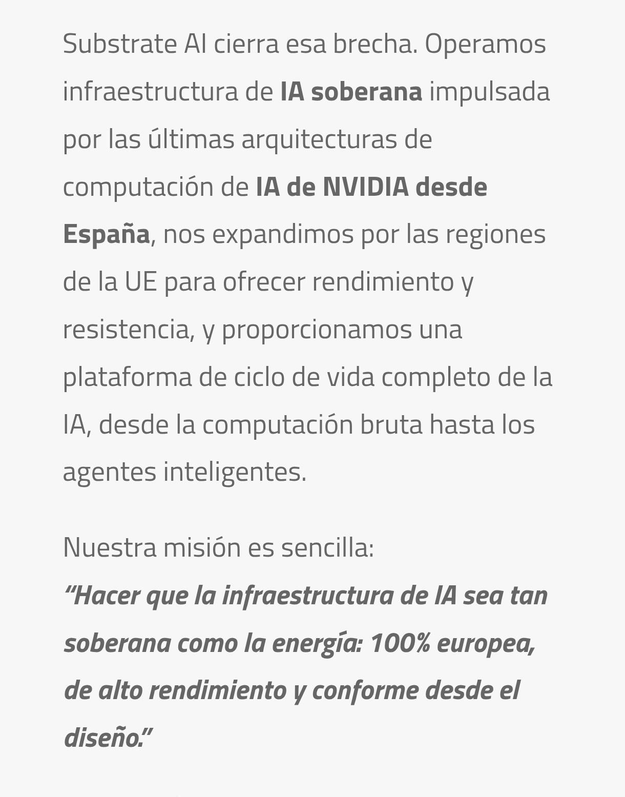 grafico de la accion Substrate