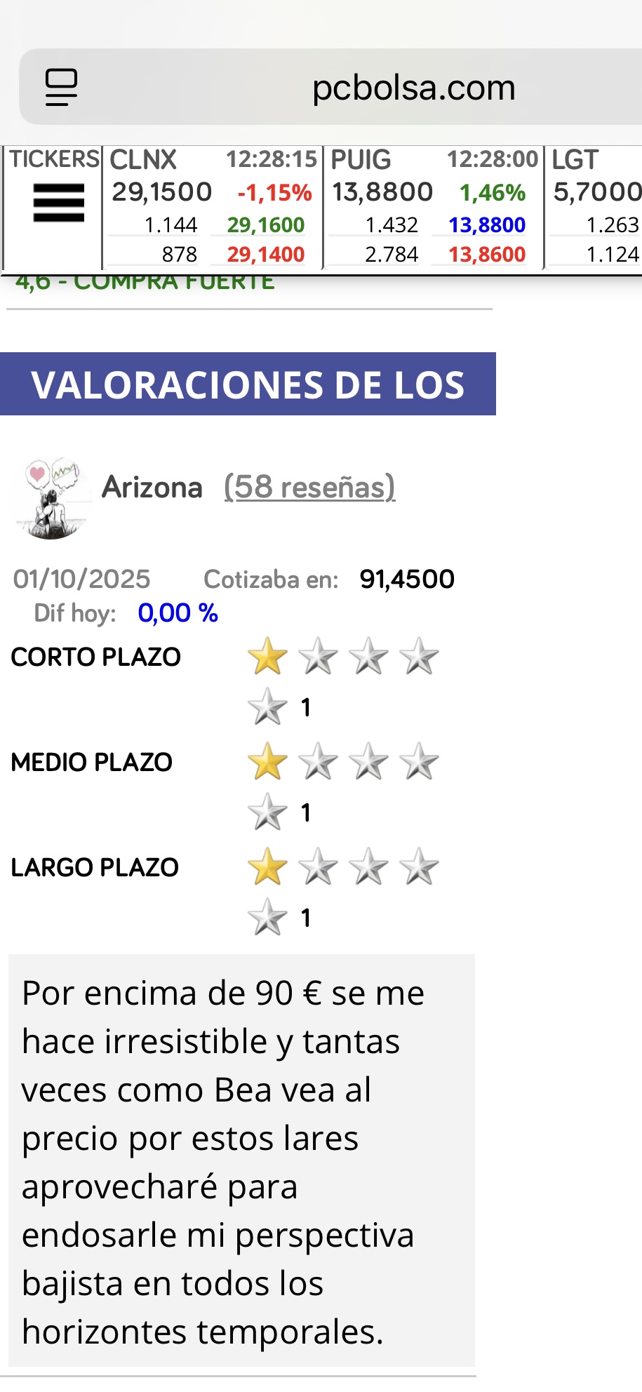 No lo puedo evitar. Son precios de risa y las coyunturas surgen están para aprovecharlas!