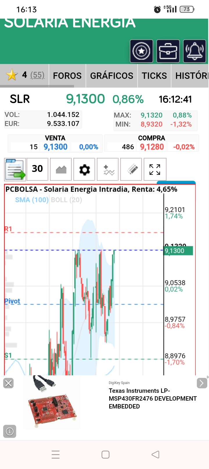 Nos vamos a los 9,33,,,bonito doble suelo en 30 minutejos