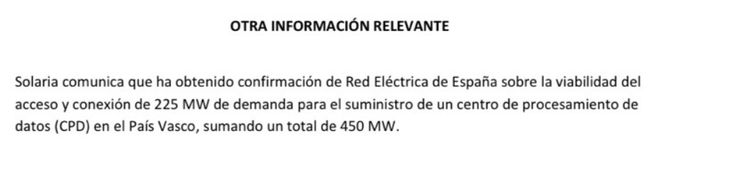 Dicen que suman a 18/03/25 la cantidad de 450MW.....