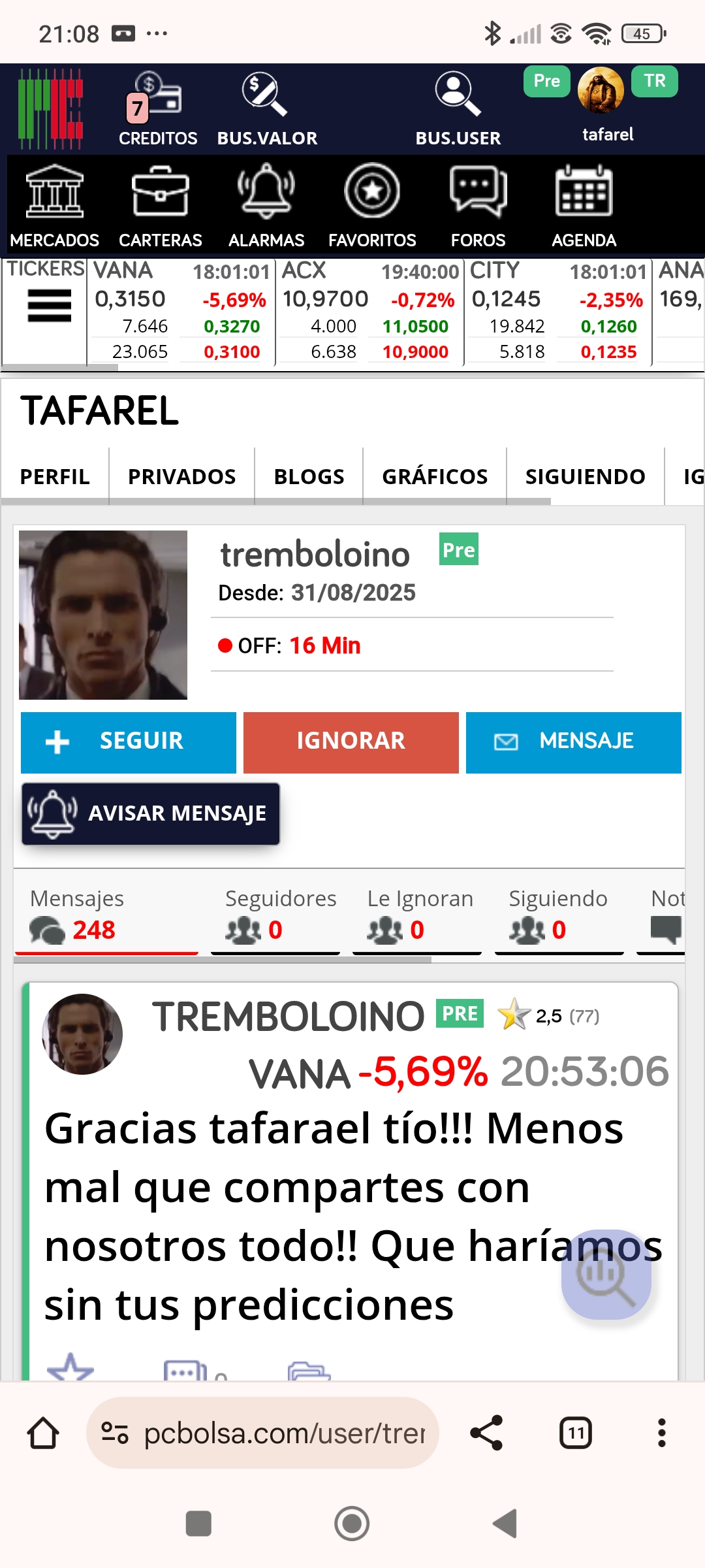 Nick nuevo y a saber quién eres , y co careto