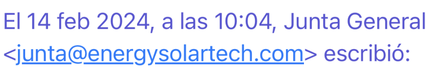 Anda, mira lo que pone como remitente: