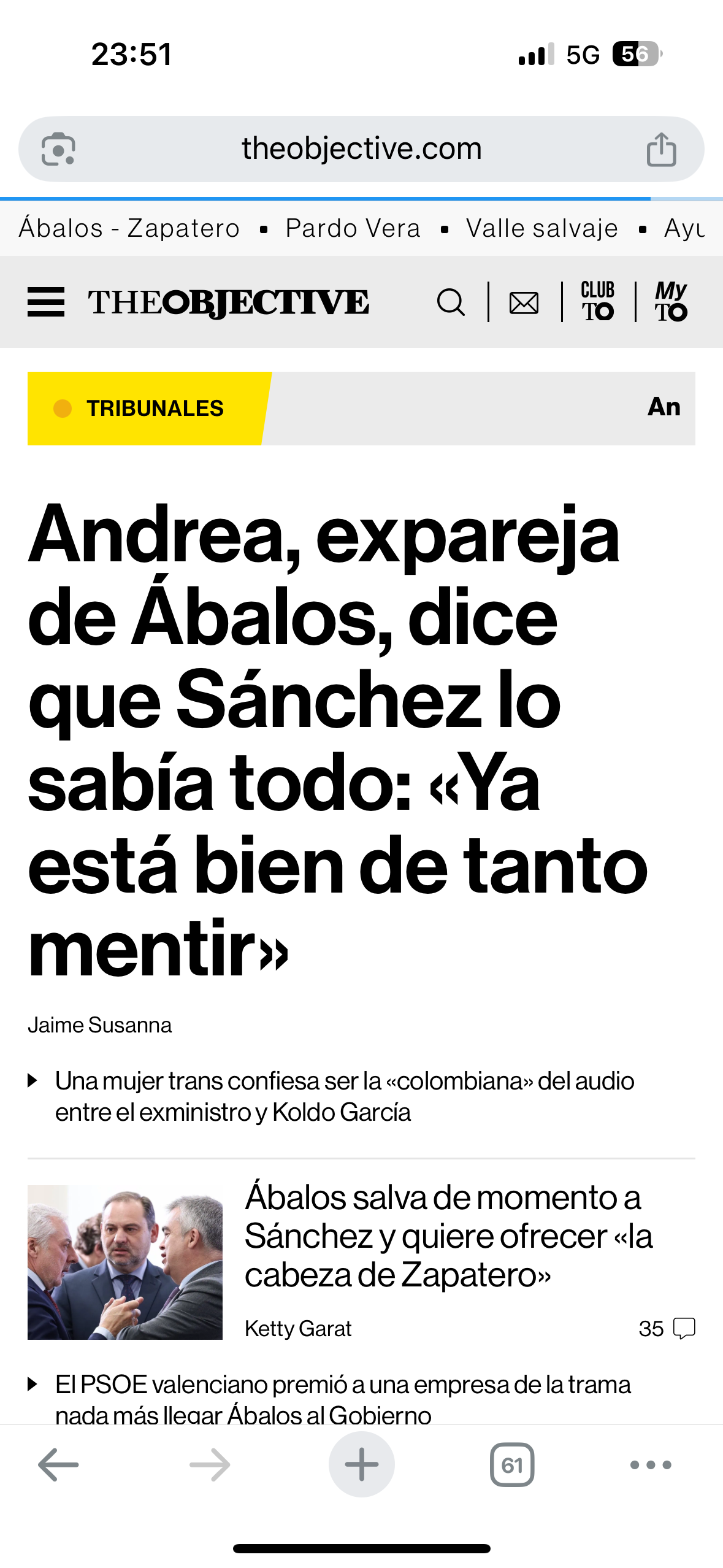 Andrea :
Sánchez lo sabía todo.
Vamossssdd